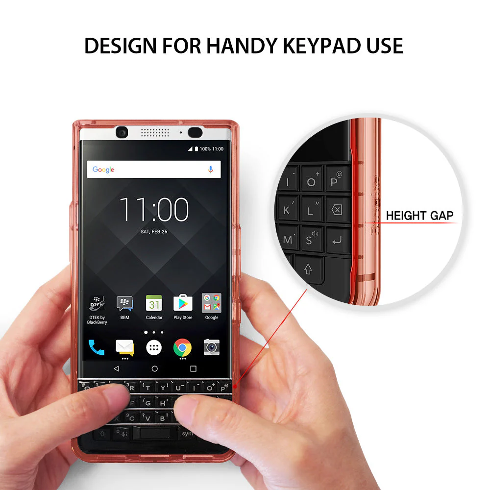 BlackBerry KEYone Case | Fusion - Rose Gold - Image 5