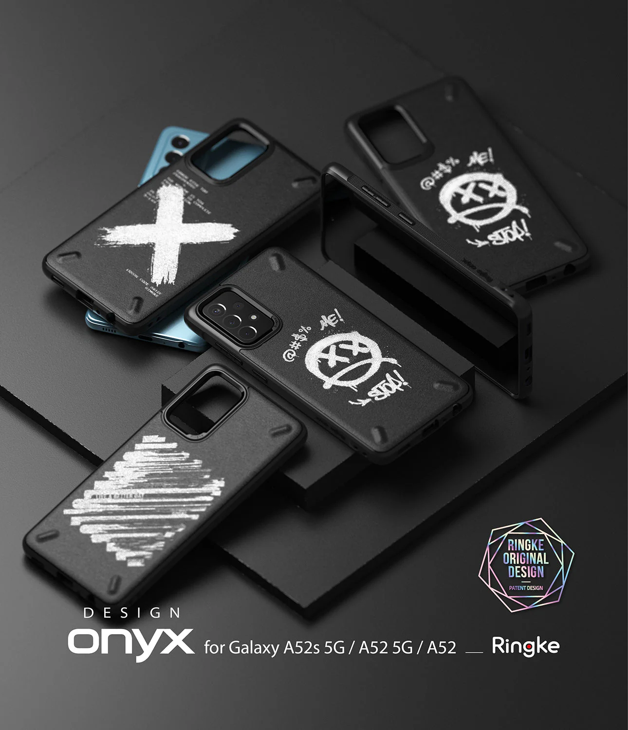 Galaxy A52 5G / 4G Case | Onyx Design - Image 4