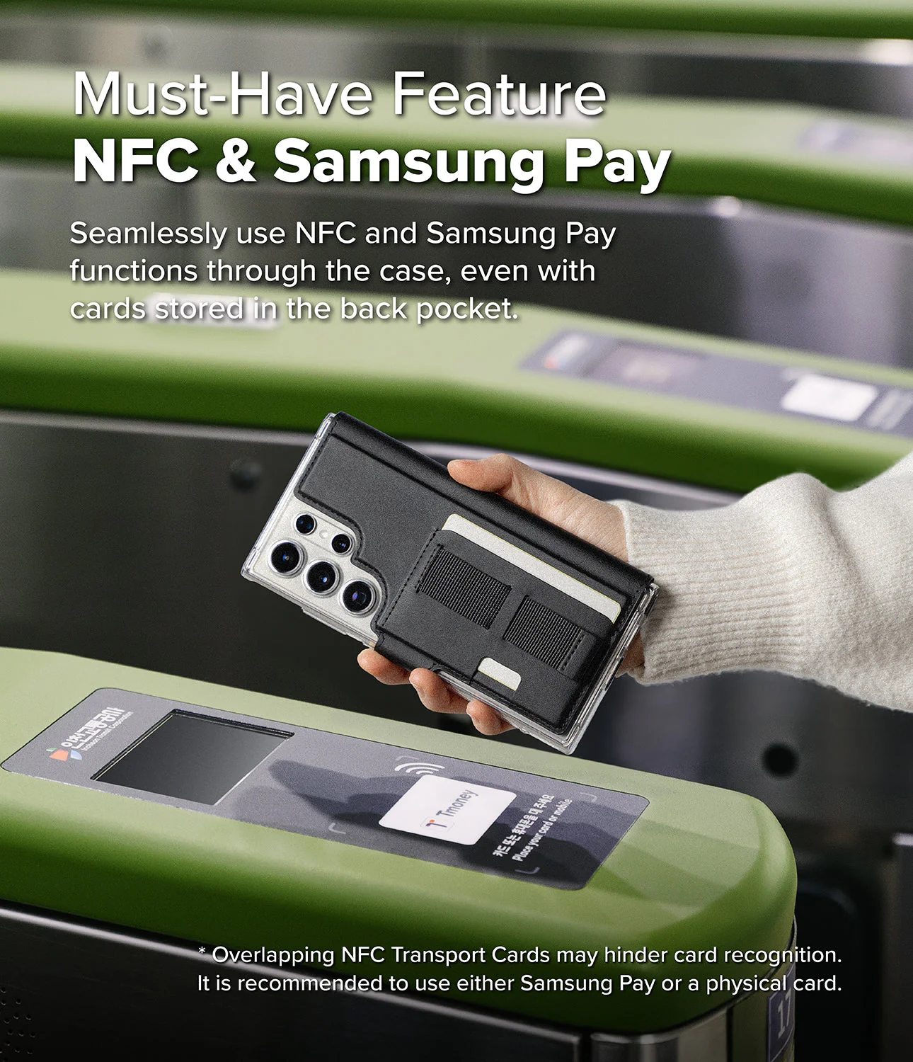 Galaxy S25 Ultra Cover | Folio Grip Wallet Magnetic - Image 10