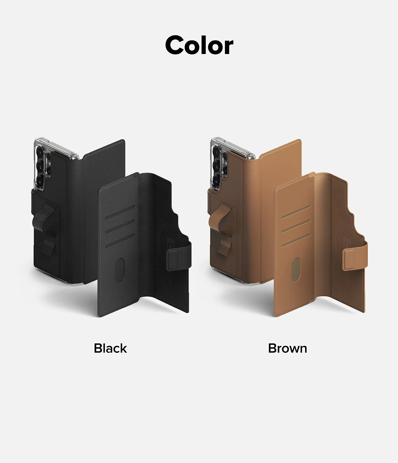 Galaxy S25 Ultra Cover | Folio Grip Wallet Magnetic - Image 39
