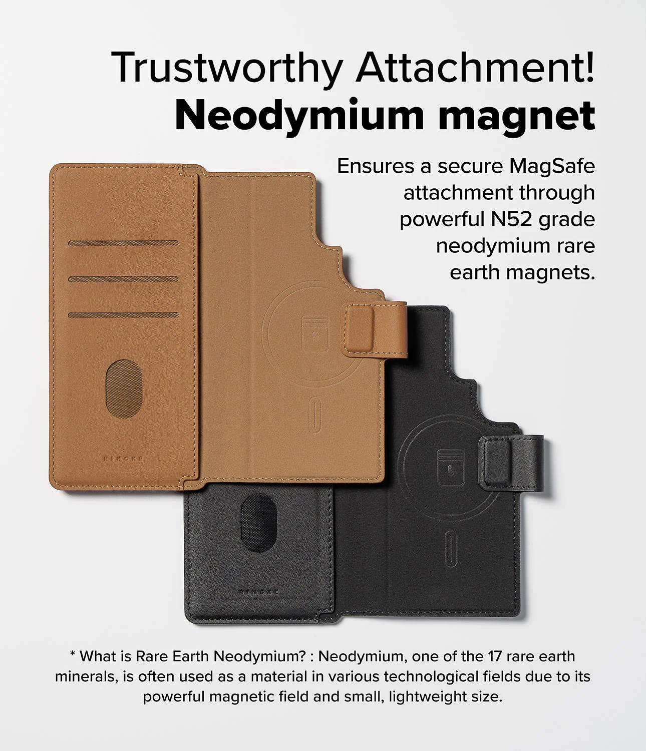 Galaxy S25 Ultra Cover | Folio Grip Wallet Magnetic - Image 7