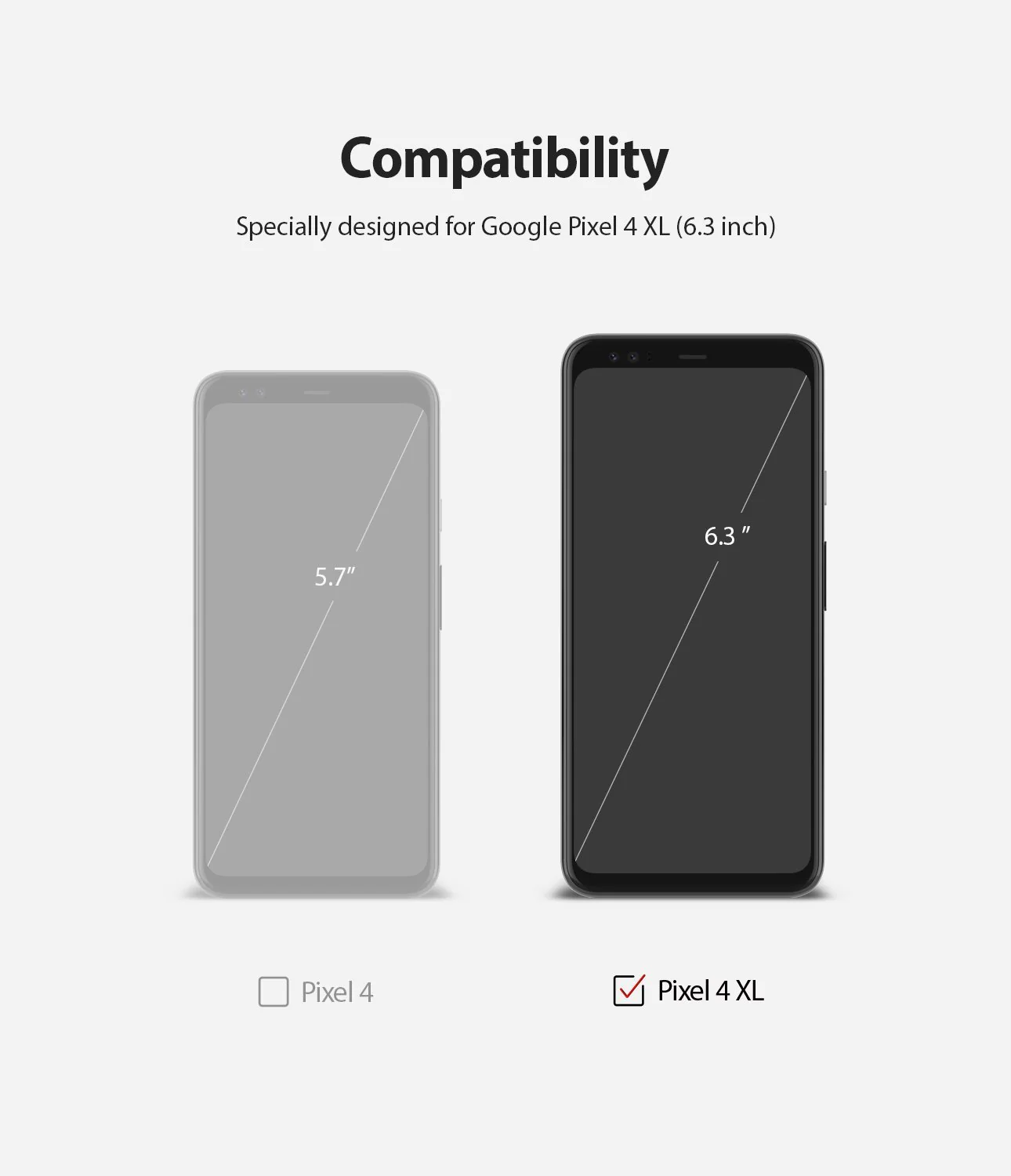 Google Pixel 4 XL Screen Protector | Dual Easy Film - Image 3