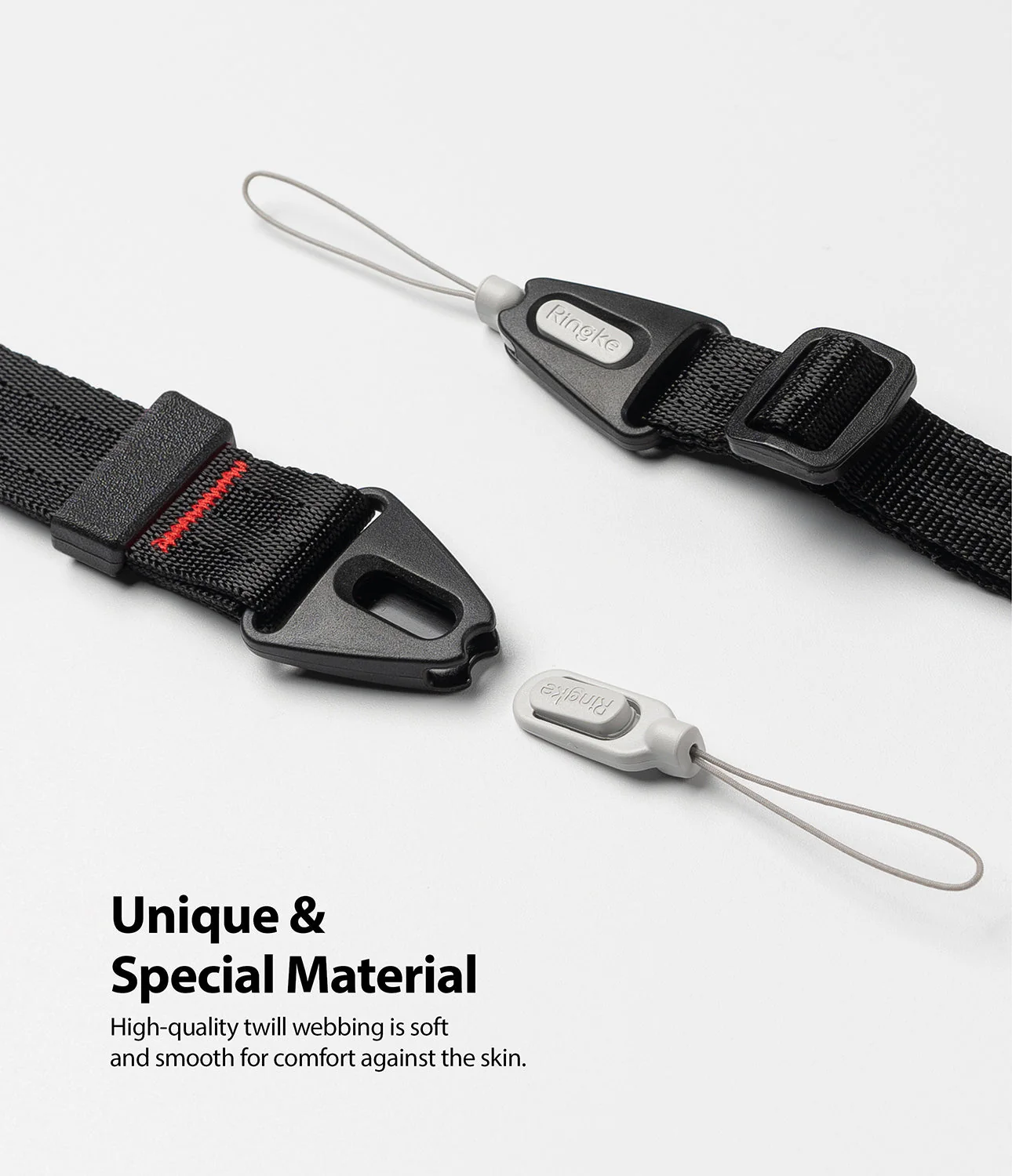 Hand Strap | Black / Neon Orange - Image 5