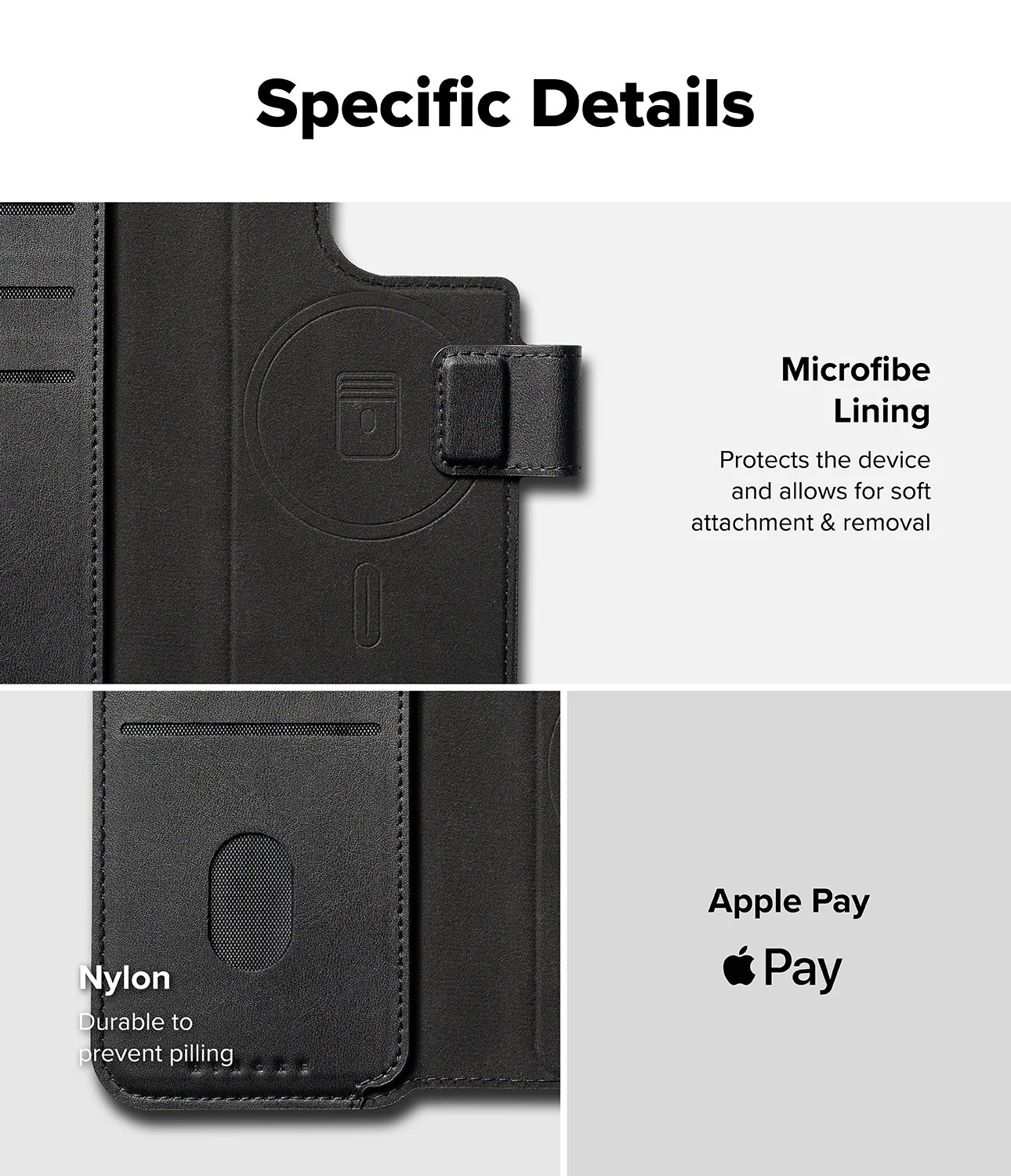 iPhone Pro Max & Plus MagSafe Cover | Folio Wallet Magnetic - Image 12