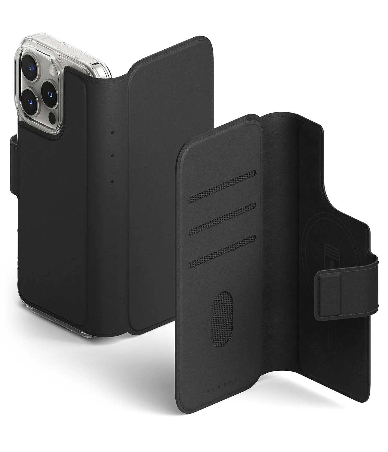 iPhone Pro Max & Plus MagSafe Cover | Folio Wallet Magnetic - Image 3
