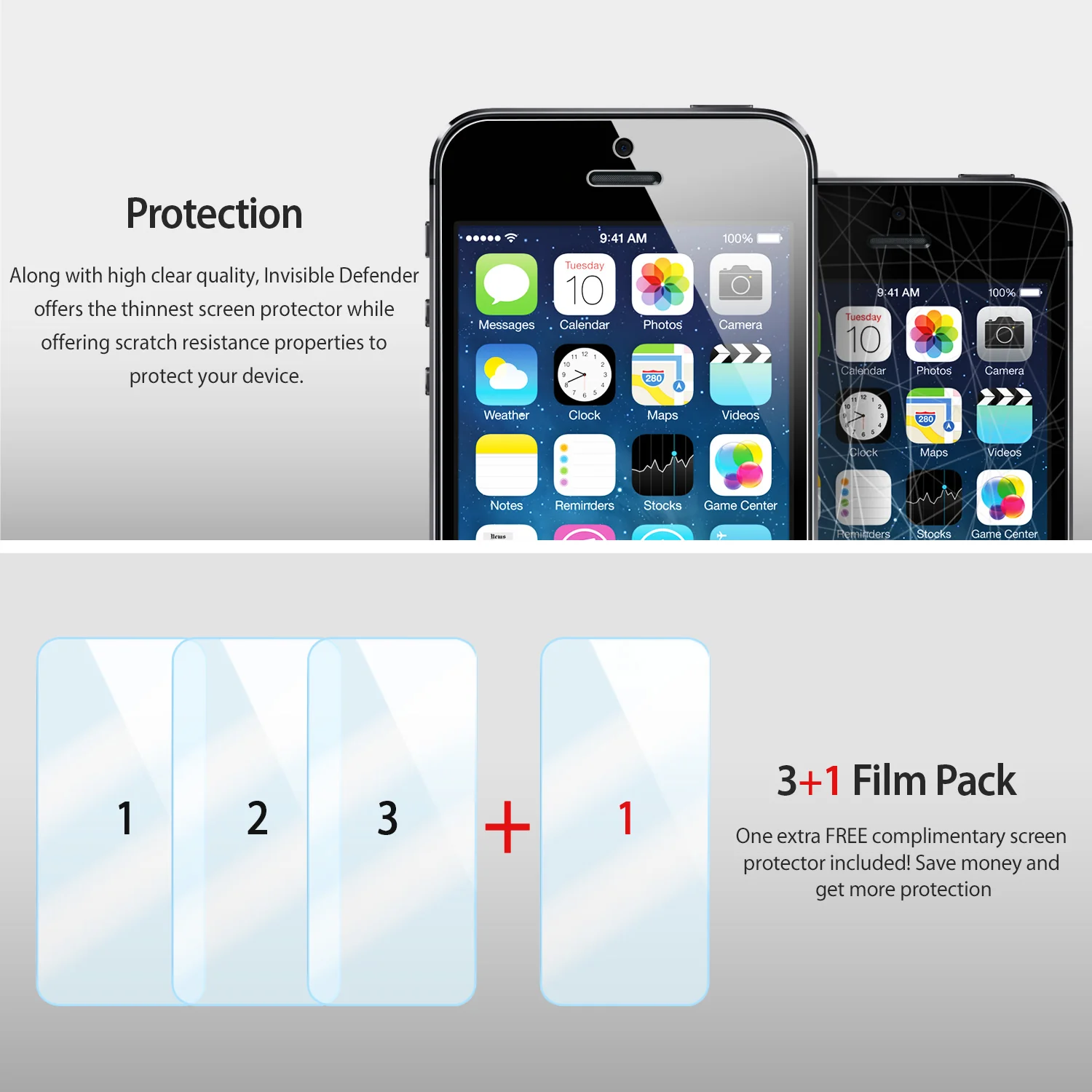 Moto G 2014 Screen Protector | Invisible Defender - Image 4