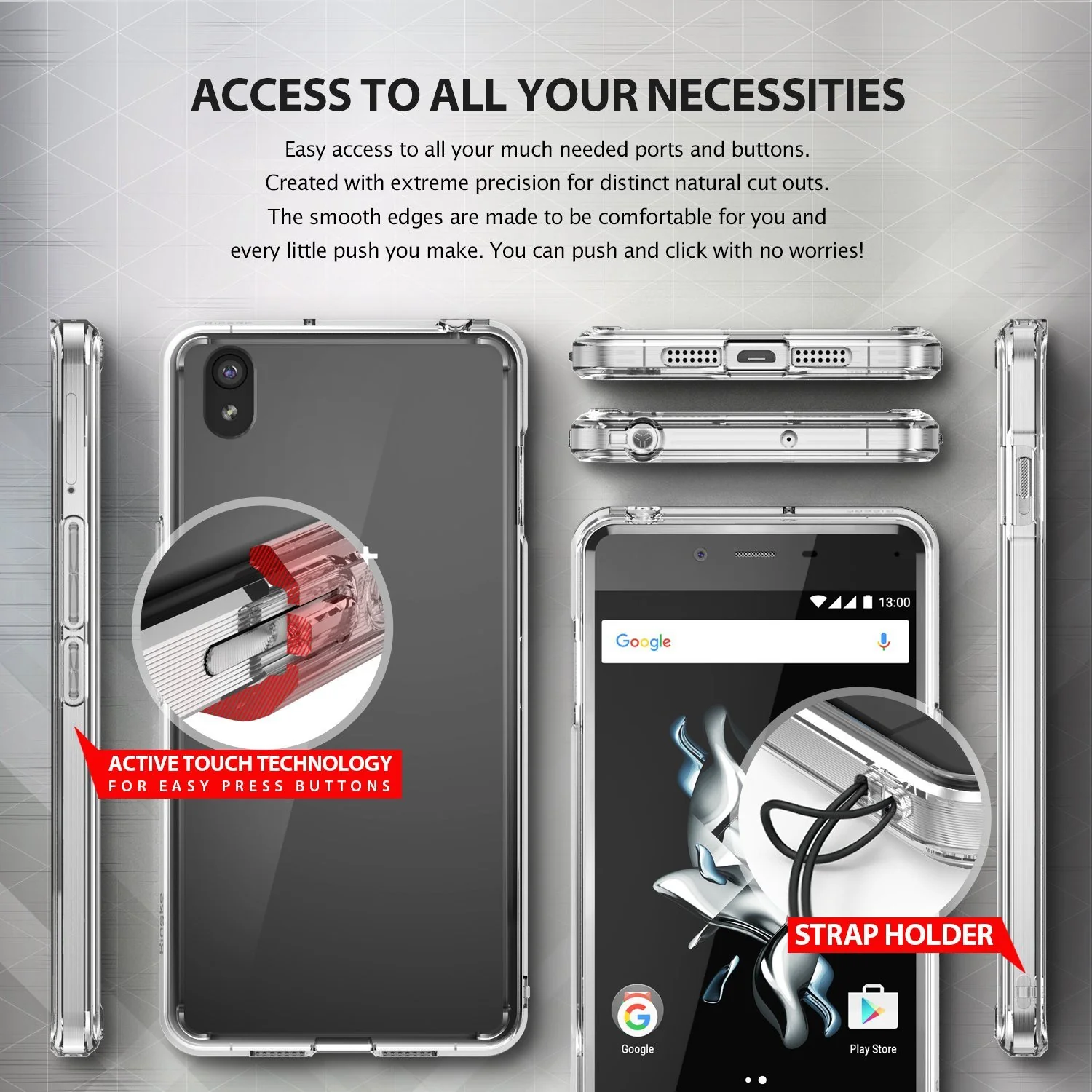 OnePlus X Case | Fusion - Smoke Black - Image 6