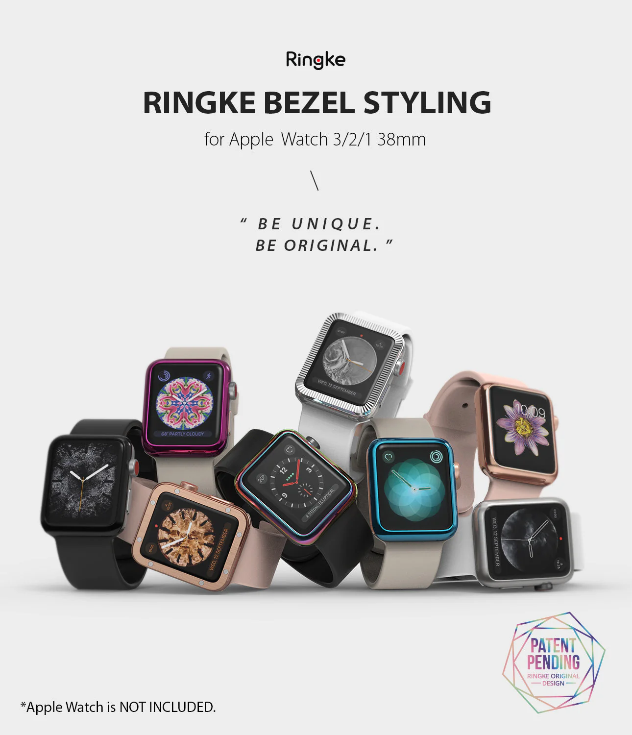 Apple Watch Series 3 / 2 / 1 (38mm) | Bezel Styling - Image 106