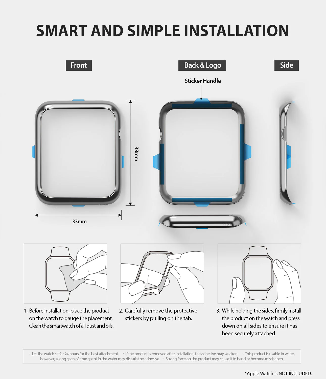 Apple Watch Series 3 / 2 / 1 (38mm) | Bezel Styling - Image 12