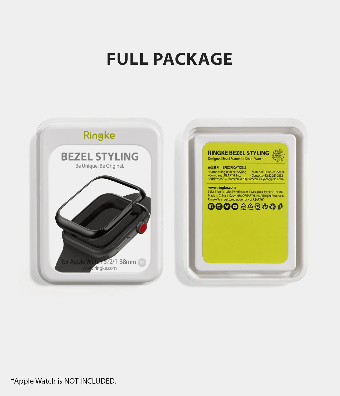 Apple Watch Series 3 / 2 / 1 (38mm) | Bezel Styling - Image 53