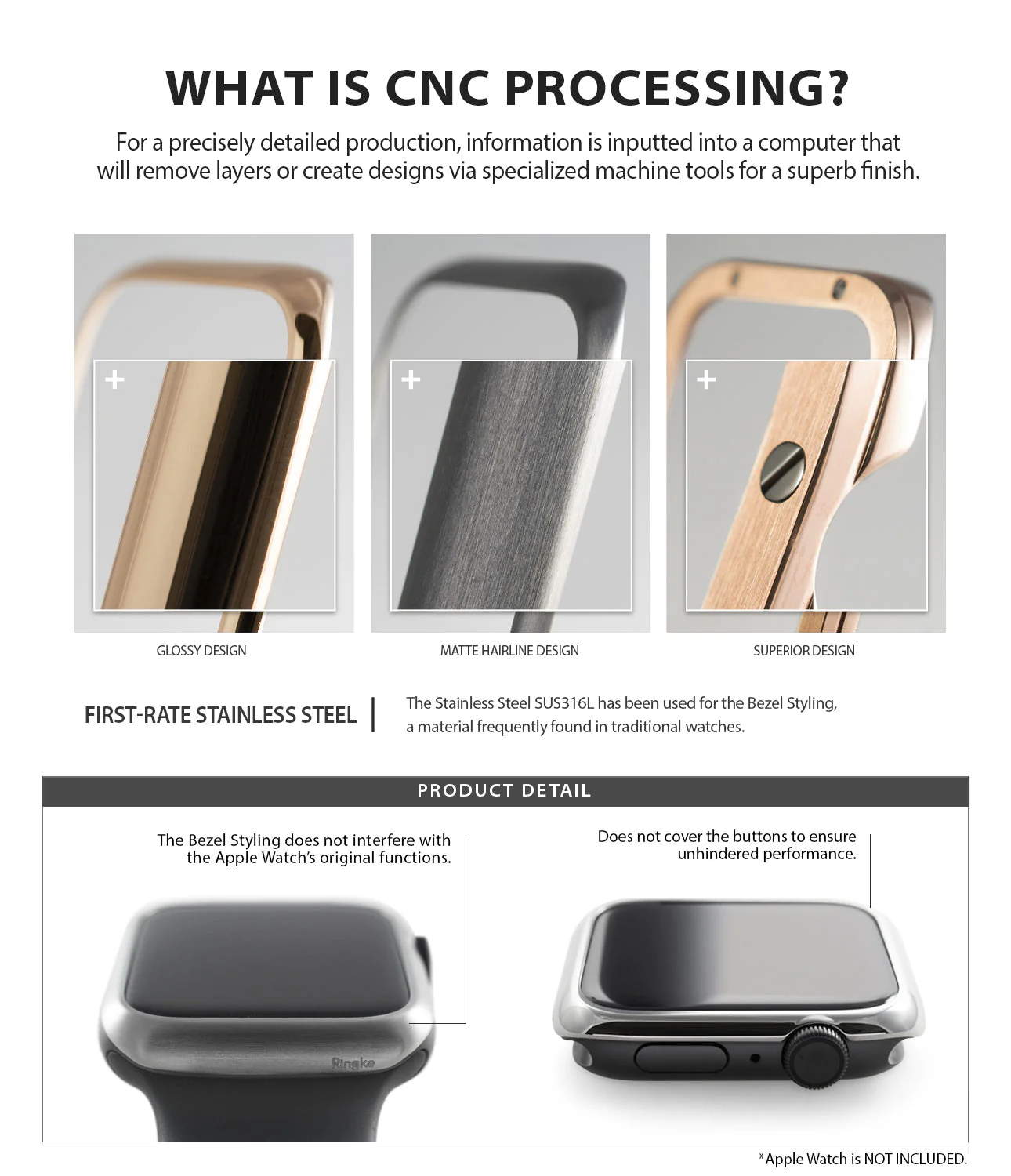 Apple Watch 3 / 2 / 1 (42mm) | Bezel Styling - Image 46