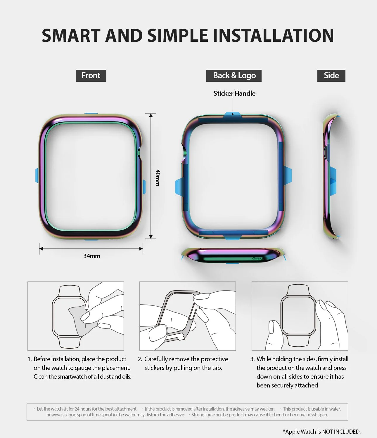 Apple Watch Series 6 / 5 / 4 / SE (40mm) | Bezel Styling - Image 103