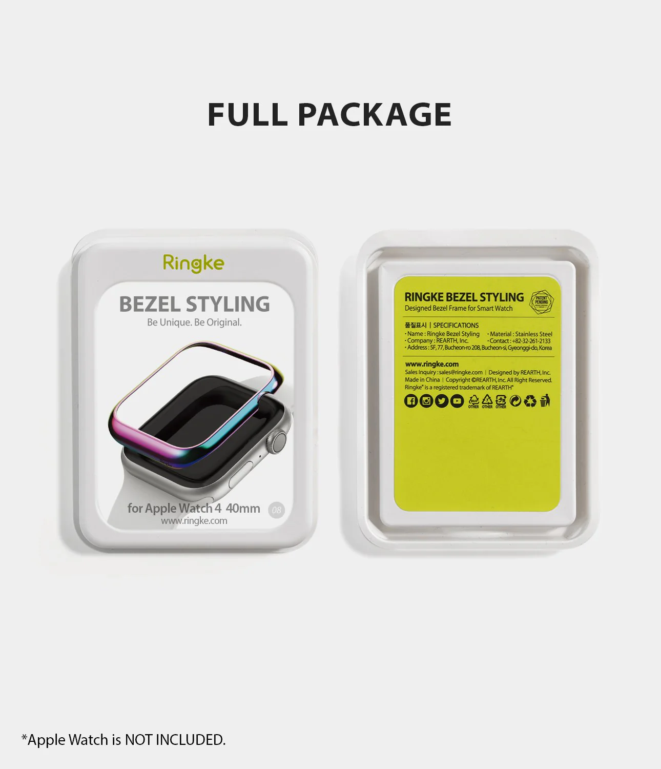 Apple Watch Series 6 / 5 / 4 / SE (40mm) | Bezel Styling - Image 104