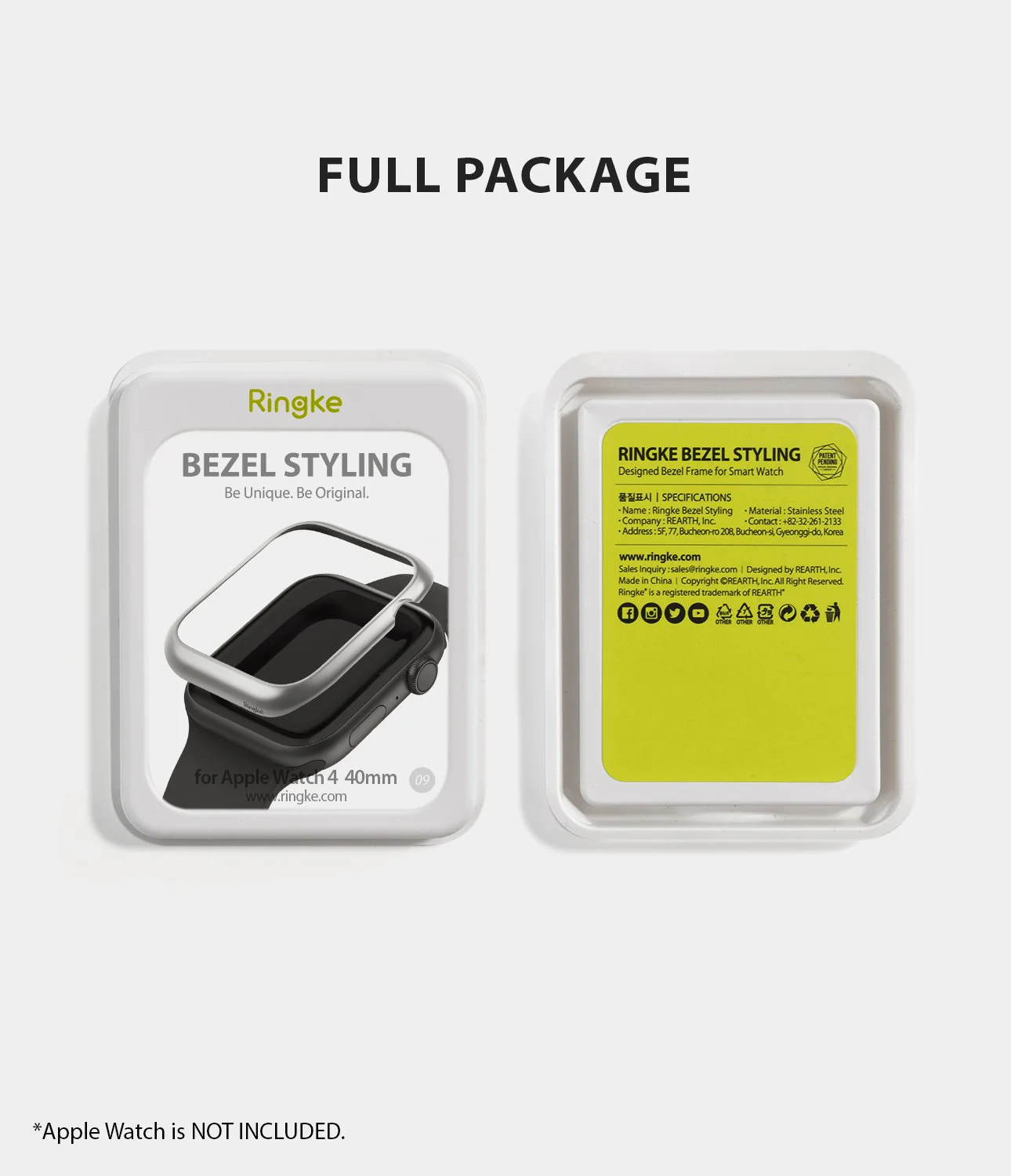 Apple Watch Series 6 / 5 / 4 / SE (40mm) | Bezel Styling - Image 117