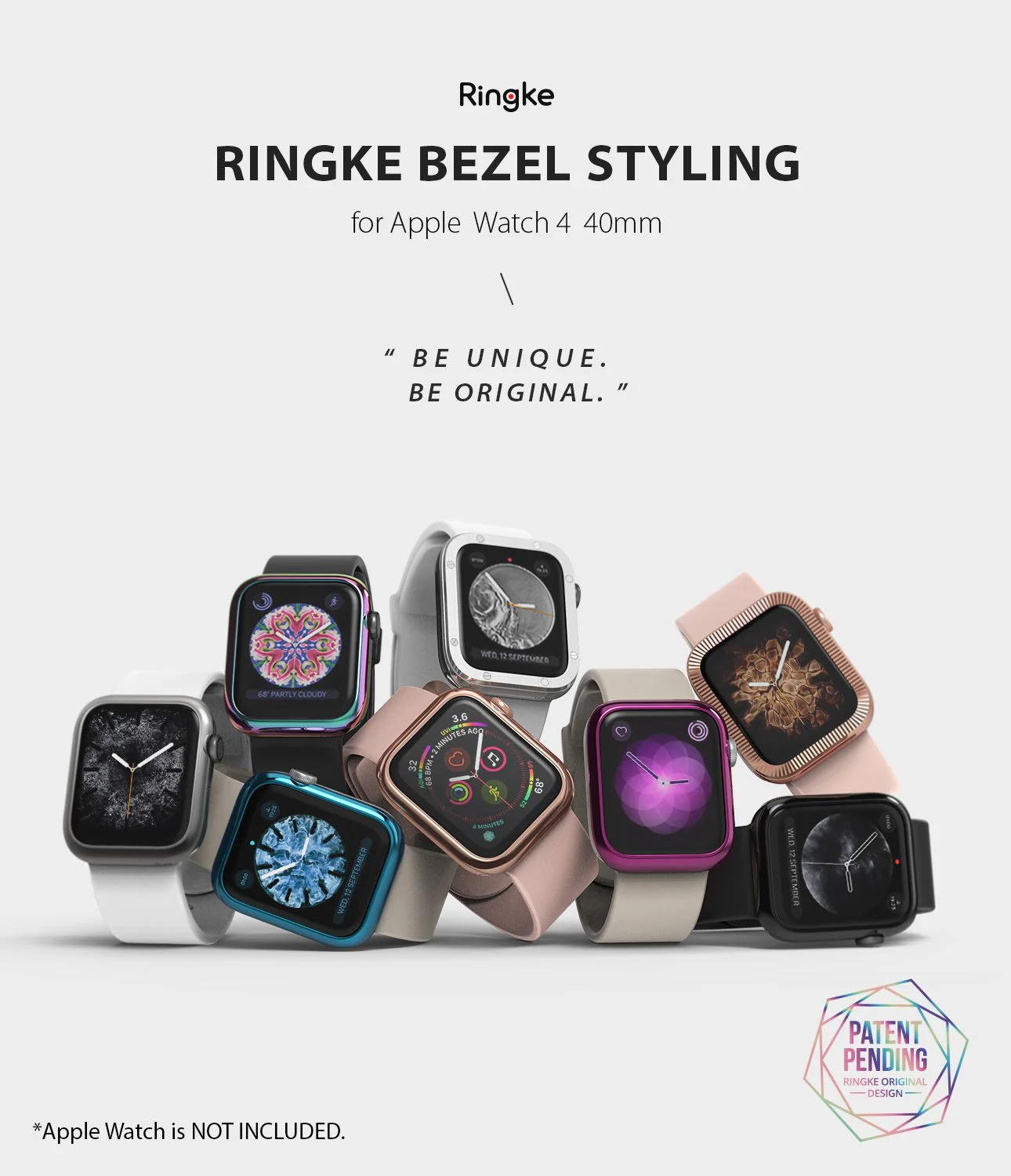 Apple Watch Series 6 / 5 / 4 / SE (40mm) | Bezel Styling - Image 143