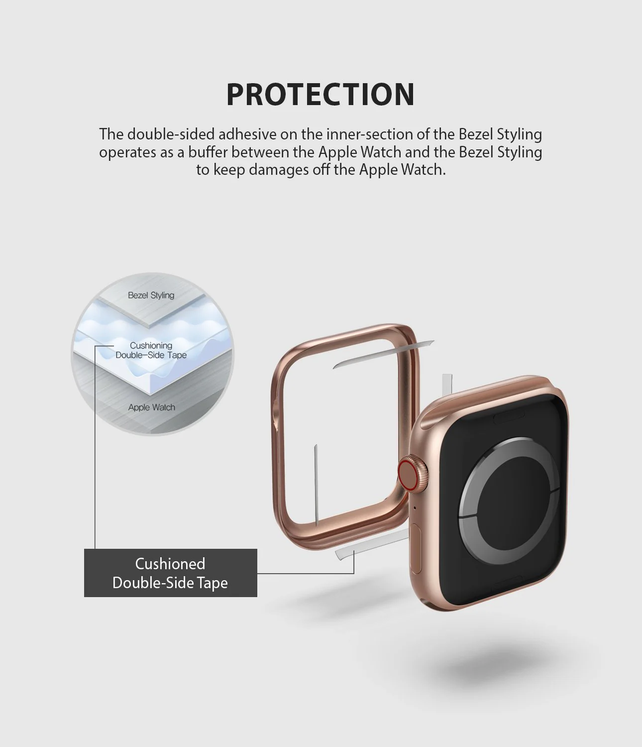Apple Watch Series 6 / 5 / 4 / SE (40mm) | Premium Bezel Styling H - Image 4