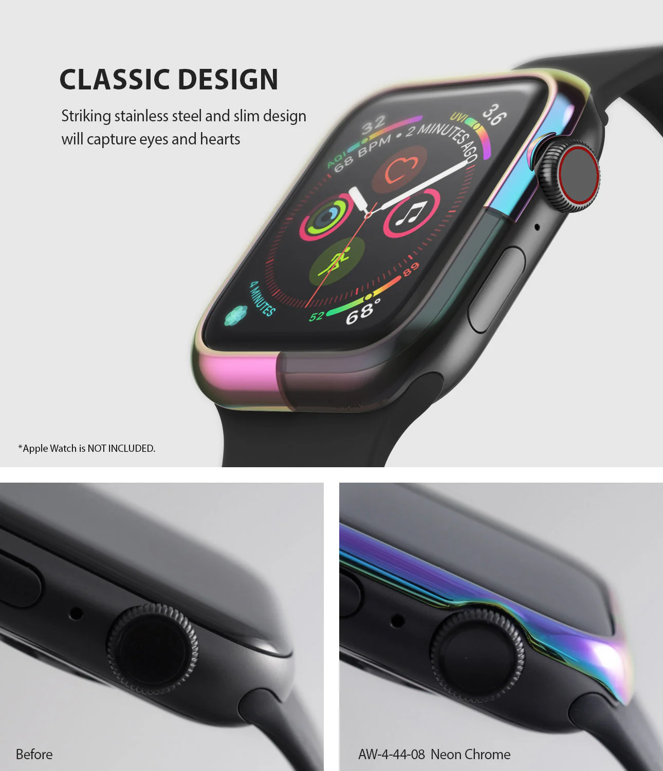 Apple Watch Series 6 / 5 / 4 / SE (44mm) | Bezel Styling - Image 109