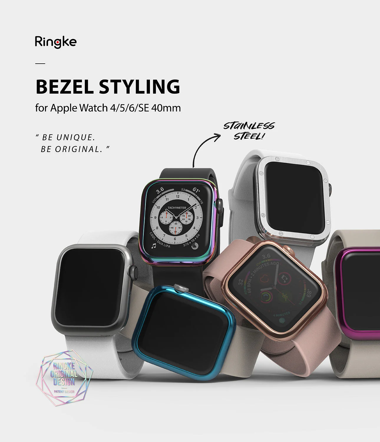 Apple Watch Series 6 / 5 / 4 / SE (44mm) | Bezel Styling - Image 167