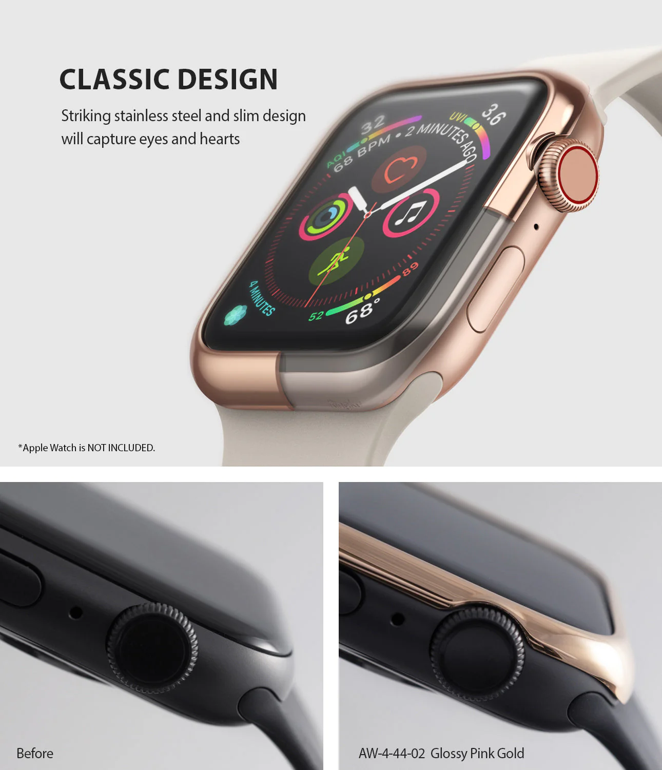 Apple Watch Series 6 / 5 / 4 / SE (44mm) | Bezel Styling - Image 18