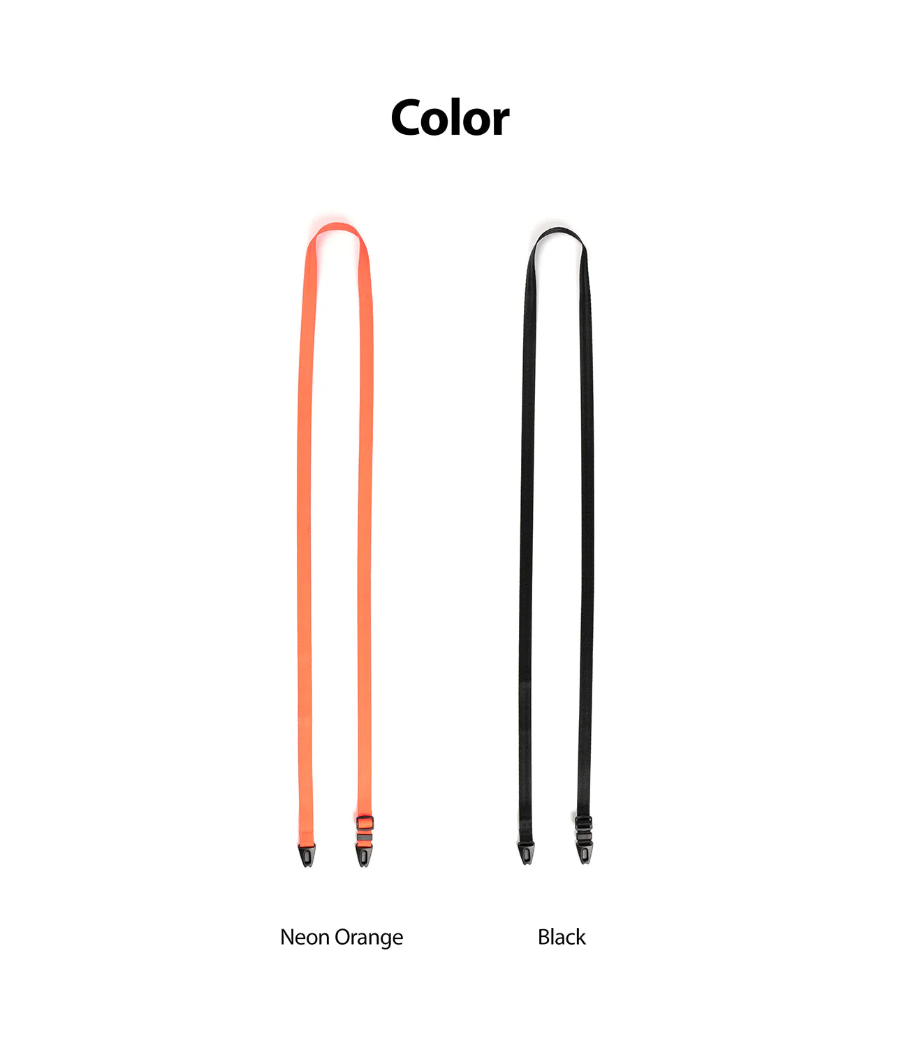 Shoulder Strap | Black / Neon Orange - Image 13